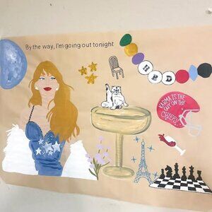 Taylor Swift- Midnights (Dress Version) Birthday Banner